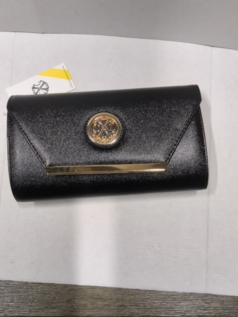 NwT CXL By Christian Lacroix Black Clutch With Detachable Chain  Bag NWT ($78)